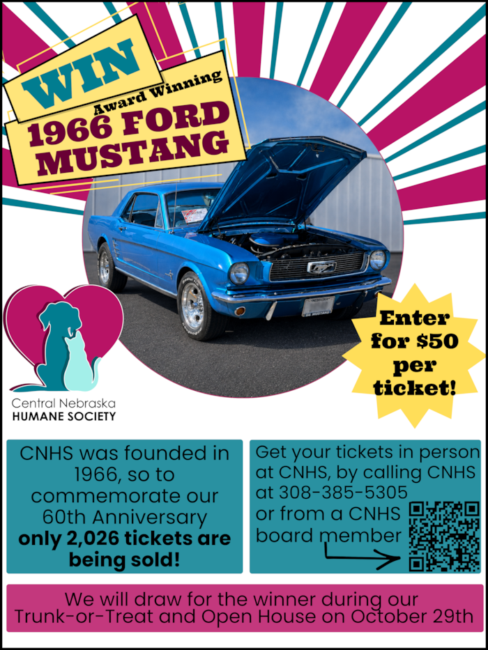 WIN a 1966 Ford Mustang!